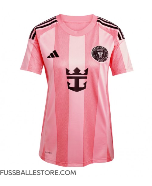 Günstige Inter Miami Sergio Busquets #5 Heimtrikot Damen 2025-26 Kurzarm Günstige Inter Miami Sergio Busquets #5 Heimtrikot Damen 2025-26 Kurzarm
